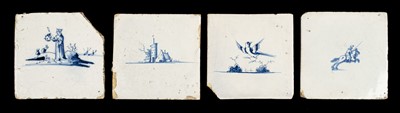 Lot 70 - Delft. A collection of Delft tiles, 18th century