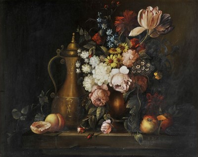 Lot 212 - Pal (Boris, 1939-), Still life of flowers