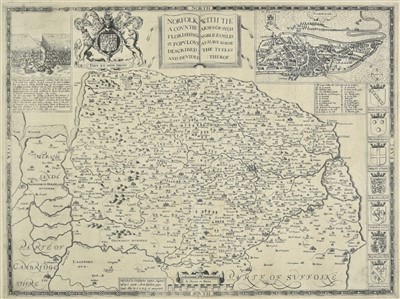 Lot 84 - Norfolk. Speed (John), Norfolk, 1611
