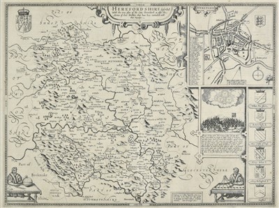 Lot 65 - Herefordshire. Speed (John), Hereford-shire described, 1611