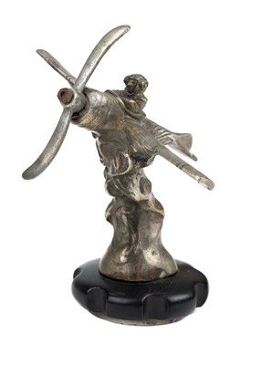Lot 38 - Aeroplane Car Mascot. A radiator embellishment, c. 1910