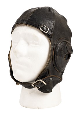 Lot 125 - Pre-War Flying Helmet by Lewis of London, circa 1930s
