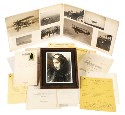 Lot 43 - Amy Johnson & Flying Club memorabilia. Circa 1930s-1940