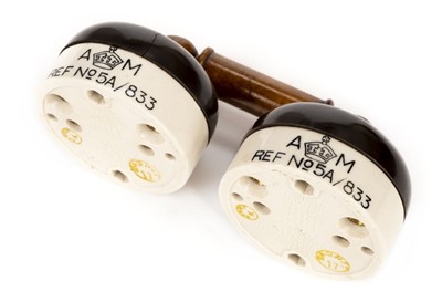 Lot 160 - WWI RFC/RAF Instrument-board Magneto Switches. Made by GEC Ltd circa 1917/1919