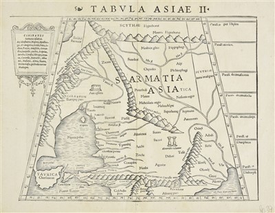 Lot 118 - The Caucasus. Munster (Sebastian), Tabula Asiae II, Basle, circa 1540