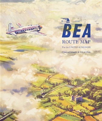 Lot 62 - Civil Aviation - BEA. A collection of Route Maps c.1940-1970