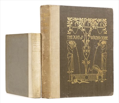 Lot 422 - Clarke (Harry, illustrator). Faust by Goethe, 1925, & Konody, The Art of Walter Crane, 1902