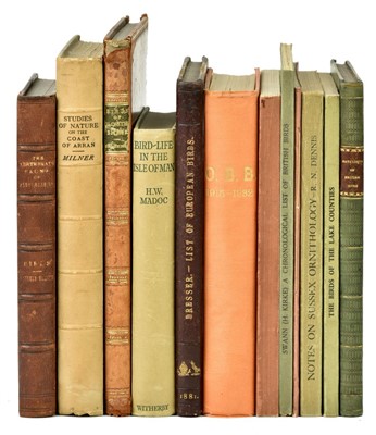 Lot 266 - Steele-Elliott (Jannion). The Vertebrate Fauna of Bedfordshire, 1897-1901, & 11 others