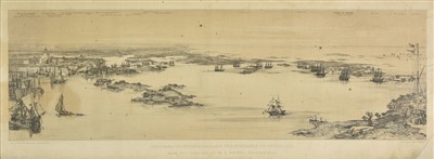 Lot 316 - Helsinki. Stanford (Edward, Publisher), Panorama of Helsingfors..., circa 1870