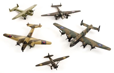 Lot 115 - Model aircraft. A good collection of WWII period 1/72 scale models