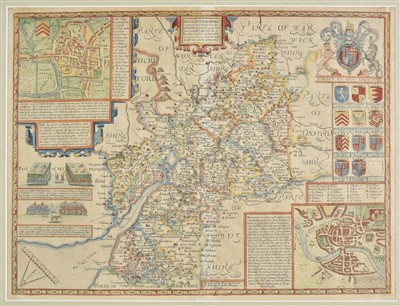 Lot 57 - Gloucestershire. Speed (John), Glocestershire..., circa 1710
