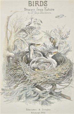 Lot 228 - Blackburn [Jemima]. Birds drawn from Nature, 1st edition, Edinburgh: Edmonston & Douglas, 1862