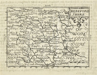 Lot 62 - Herefordshire. Bill (John), Herefordshire, 1626