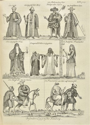 Lot 166 - Pococke (Richard). Beschreibung des Morgenlandes, 1st edition in German, 1754-5