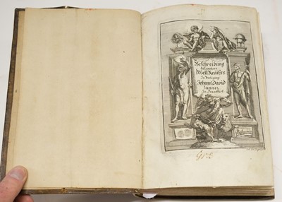 Lot 9 - Mallet (Allain Manesson). Beschreibung des gantzen Welt-Kreisses, 1st edition in German, 1684