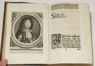 Lot 9 - Mallet (Allain Manesson). Beschreibung des gantzen Welt-Kreisses, 1st edition in German, 1684