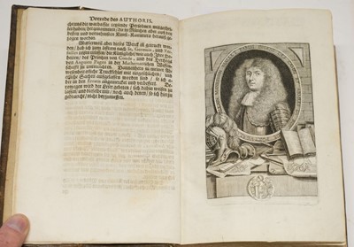 Lot 9 - Mallet (Allain Manesson). Beschreibung des gantzen Welt-Kreisses, 1st edition in German, 1684