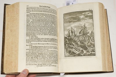 Lot 9 - Mallet (Allain Manesson). Beschreibung des gantzen Welt-Kreisses, 1st edition in German, 1684