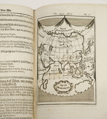 Lot 9 - Mallet (Allain Manesson). Beschreibung des gantzen Welt-Kreisses, 1st edition in German, 1684
