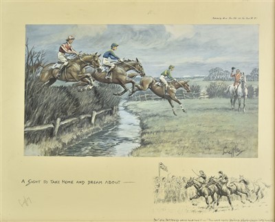 Lot 330 - Payne (Charles Johnston, 'Snaffles'). A sight to take home and dream about, circa 1950