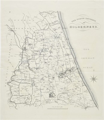 Lot 134 - Yorkshire. A collection of approximately twenty-two maps, mostly 19th century