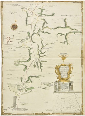 Lot 135 - Yorkshire. Haynes (John), An Accurate Survey ... of Roman Antiquity...,  in Yorkshire, 1744