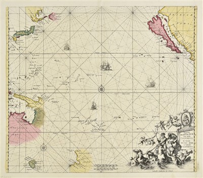 Lot 90 - Pacific Ocean. Renard (Louis), Magnum Mare del Zur..., 1715