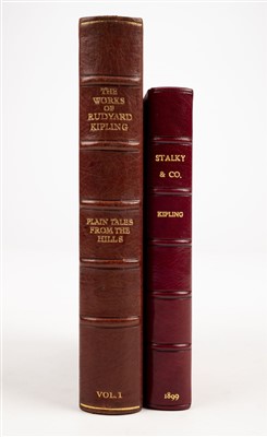 Lot 434 - Kipling (Rudyard). Plain Tales From The Hills, Sussex edition 95/520, 1937