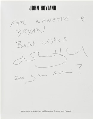 Lot 394 - Gooding (Mel). John Hoyland, 1st edition, Thames & Hudson, 2006