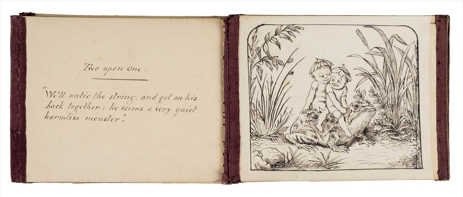Lot 566 - Manuscript. Merry Elves, circa 1870