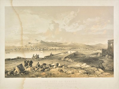 Lot 125 - Topography and Maritime views. Eight prints, 19th century