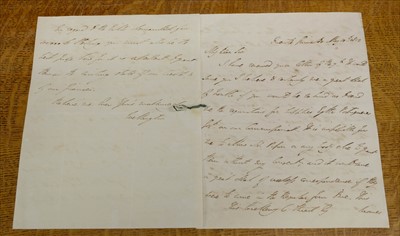 Lot 387 - Wellington (Arthur Wellesley, 1st Duke, 1769-1852).