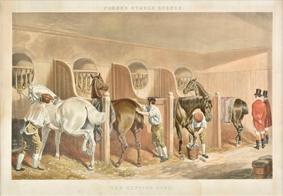 Lot 102 - Equestrian. A collection of six prints. 19th century