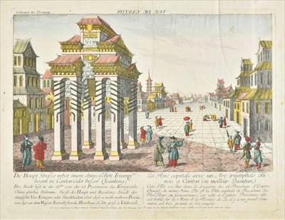 Lot 104 - Foreign topographical views. A collection of approximately sixty-five prints, 18th & 19th century