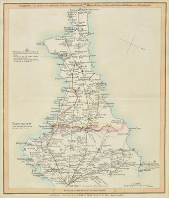 Lot 168 - Laurie & Whittle's New Traveller's Companion, 1812