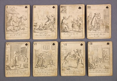 Lot 543 - Playing Cards. Proverbial Cards, [John Lenthall], between 1718 & 1744