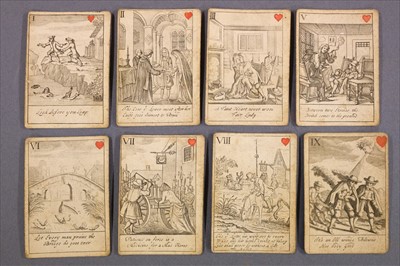 Lot 543 - Playing Cards. Proverbial Cards, [John Lenthall], between 1718 & 1744