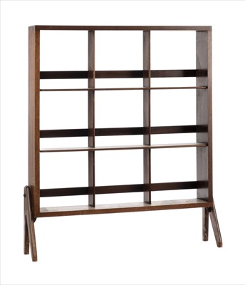 Lot 854 - Penguin Bookshelf. An original Penguin bookshelf, circa 1950s