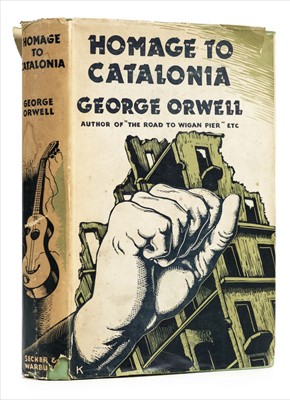 Lot 853 - Orwell (George). Homage to Catalonia, 1st edition, Secker & Warburg, 1938