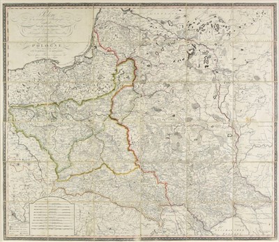 Lot 63 - Poland.  Rizzi-Zannoni (Giovanni Antonio). Polen..., Vienna, 1807