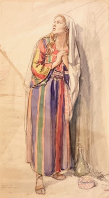 Lot 310 - Barker (Cicely Mary, 1895-1973). Study for Mary Magdalene, 1935