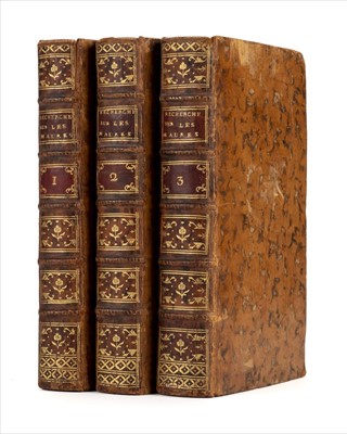 Lot 14 - Chenier (Louis de). Recherches historiques sur les Maures et le Maroc, 1st edition, 1787