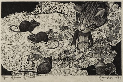Lot 724 - Cox (Morris). In Line, 8 Collages, Gogmagog Photocopy Library, 1987