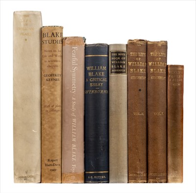 Lot 743 - Gilchrist (Alexander). Life of William Blake, 2 volumes, 1st edition, 1863, & others, Blake-related