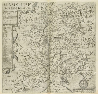 Lot 15 - Camden (William). Britain or a Chorographicall description..., 1610