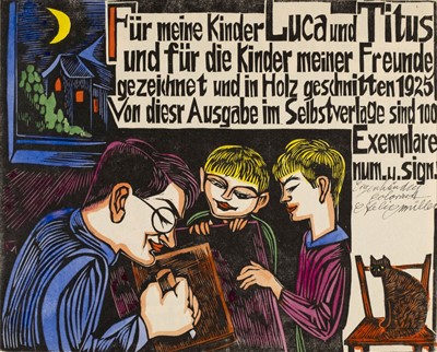 Lot 730 - Felixmüller (Conrad). ABC. Ein geschütteltes geknütteltes Alphabet, 1925