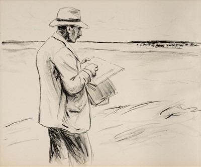 Lot 748 - Liebermann (Max). Hollandisches Skizzenbuch,1911, one of 500 copies