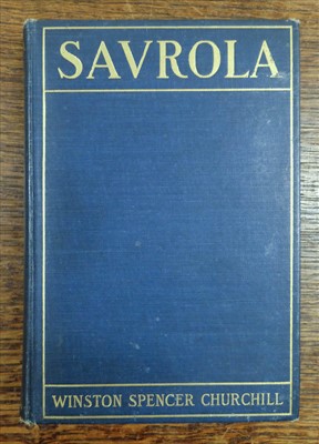 Lot 150 - Churchill (Winston Spencer). Savrola. A Tale of the Revolution in Laurania, 1900