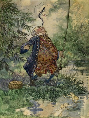 Lot 671 - Folkard (Charles, 1878-1963). Yet You Balance an Eel on the End of Your Nose