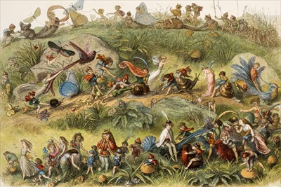 Lot 611 - Doyle (Richard). In Fairyland. A Series of Pictures from the Elf-World... , 1st edition, 1870